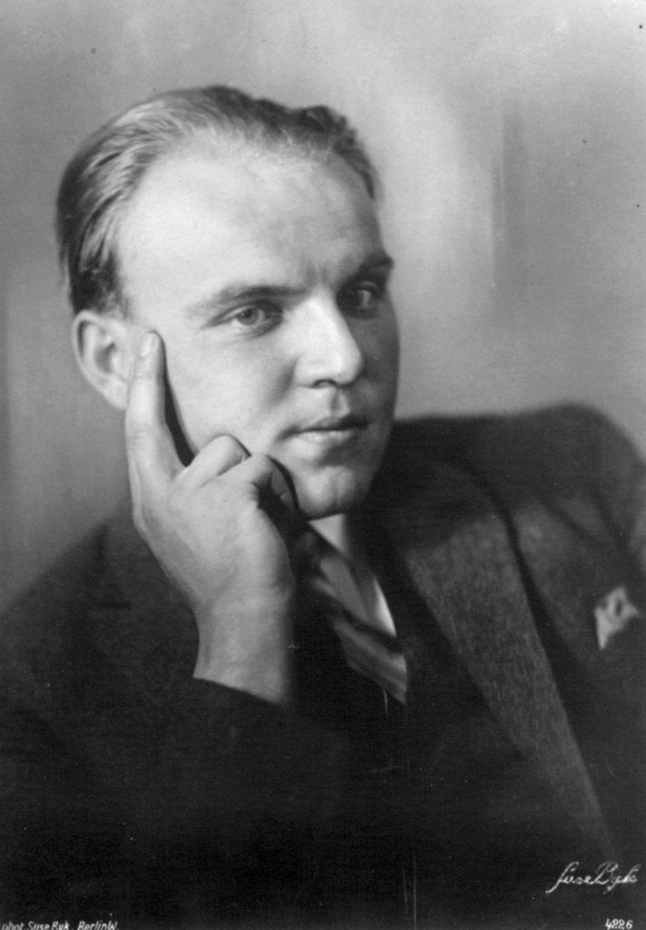 Detail of Ernst Krenek, Austrian composer, 20th century by Unknown