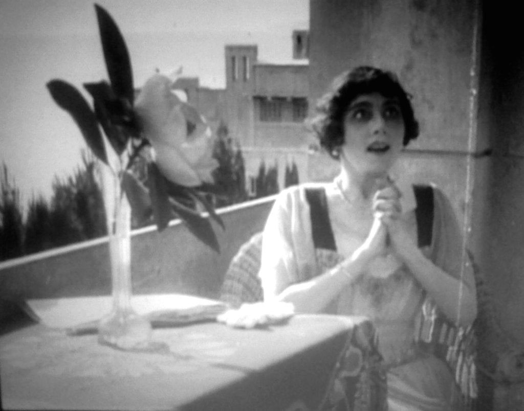 Detail of Vera Karalli, Russian ballet dancer and silent film actress, 1917 by Unknown