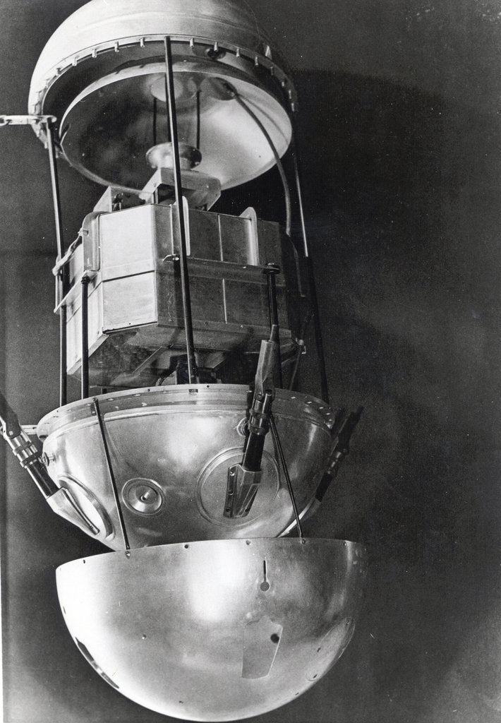 Detail of Sputnik 1, Russian satellite, 1957 by Unknown