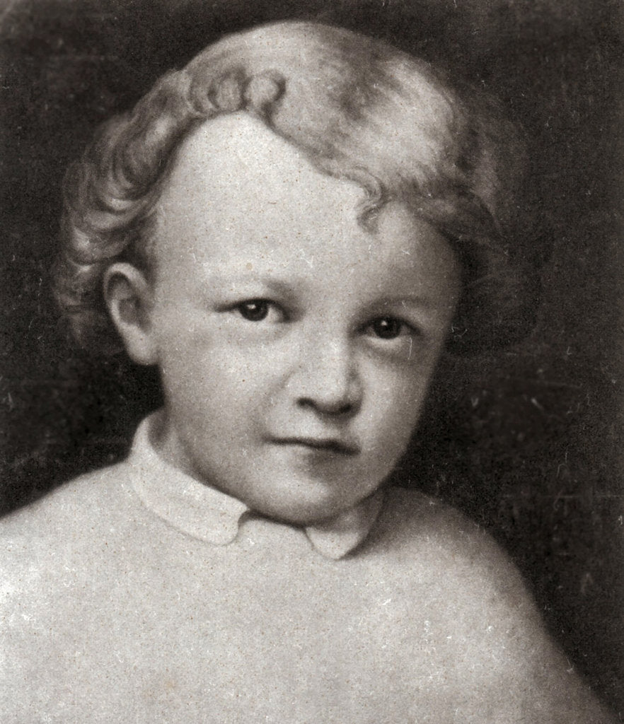 Detail of Vladimir Ilich Lenin, Russian Bolshevik revolutionary leader, aged 4, 1874 by Unknown