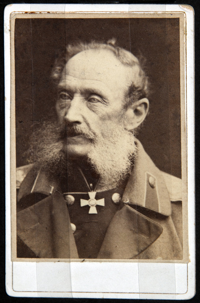 Detail of Nikolay Ivanovich Turgenev, Russian author, c1860-c1864 by Unknown