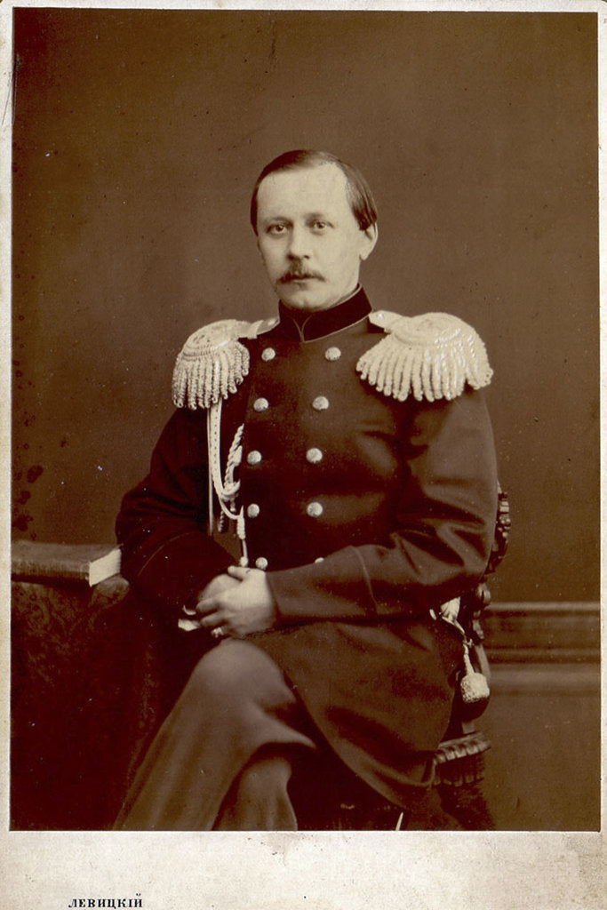 Detail of Count Paul Andreyevich Shuvalov, Russian soldier and statesman, c1860s-c1870s by Sergei Levitsky