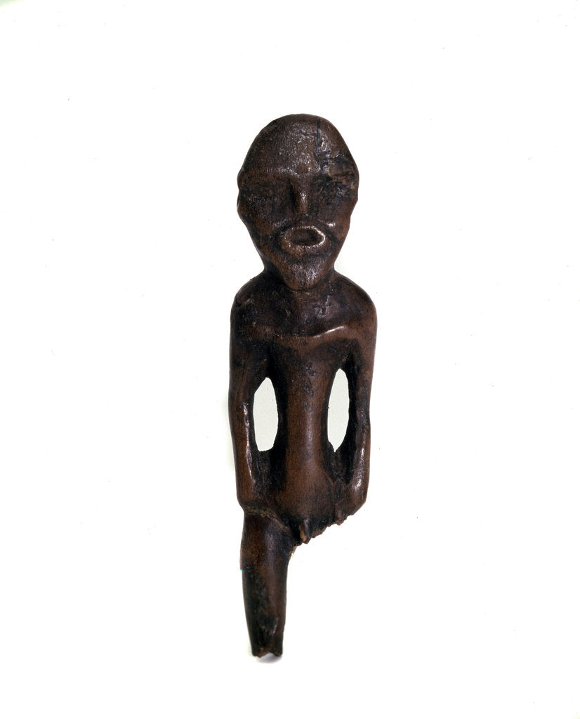 Detail of Idol carved from elk antler, Russian Forest Cultures, 1st half of 2nd millenium BC by Unknown