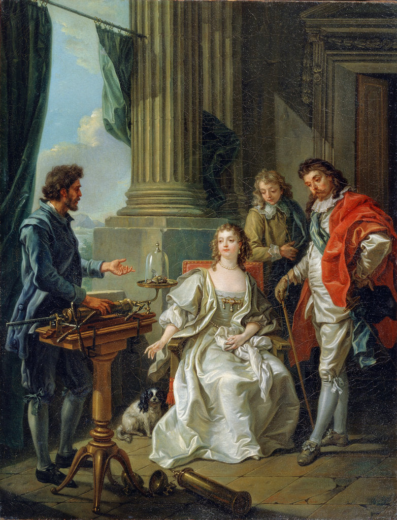 Detail of Pneumatic Experiment, 1777 by Amédée van Loo