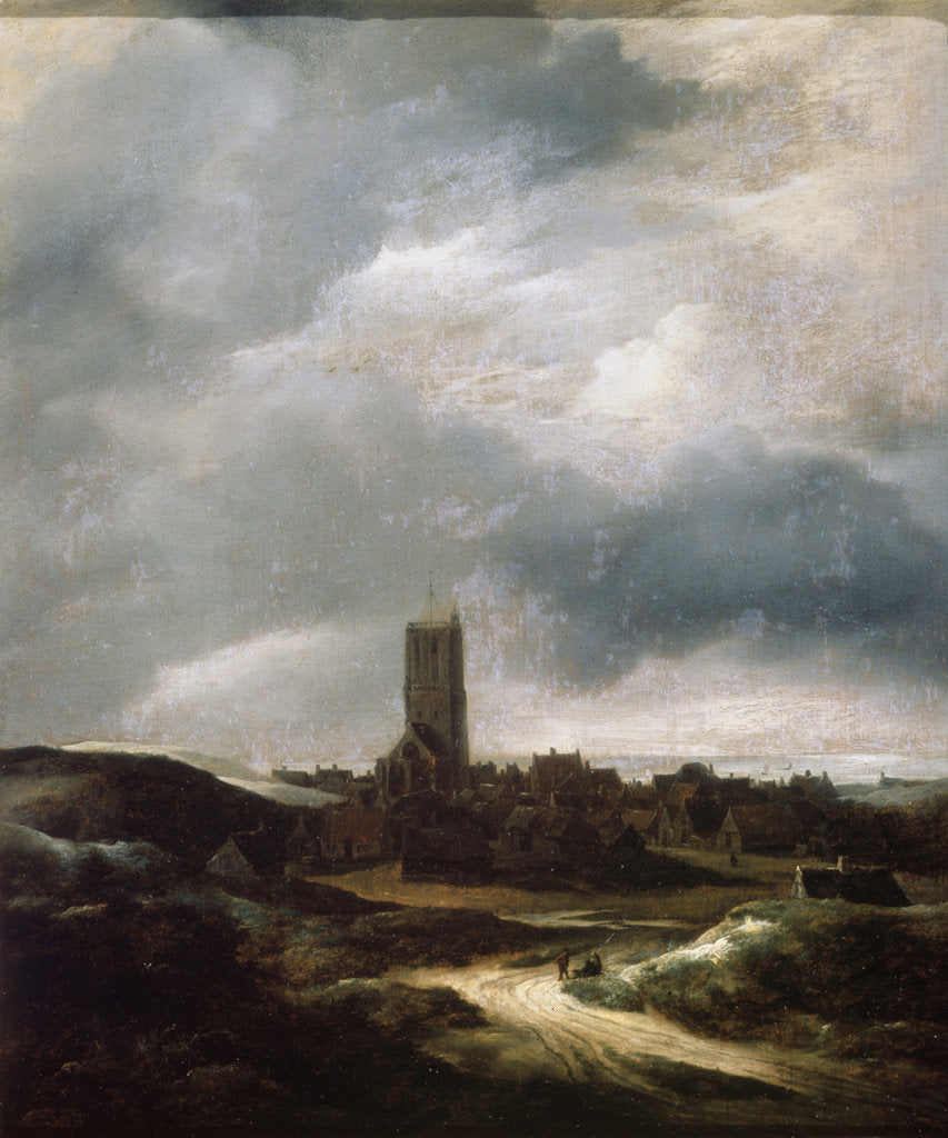Detail of View of Egmond-an-Zee, c1655 by Jacob van Ruisdael