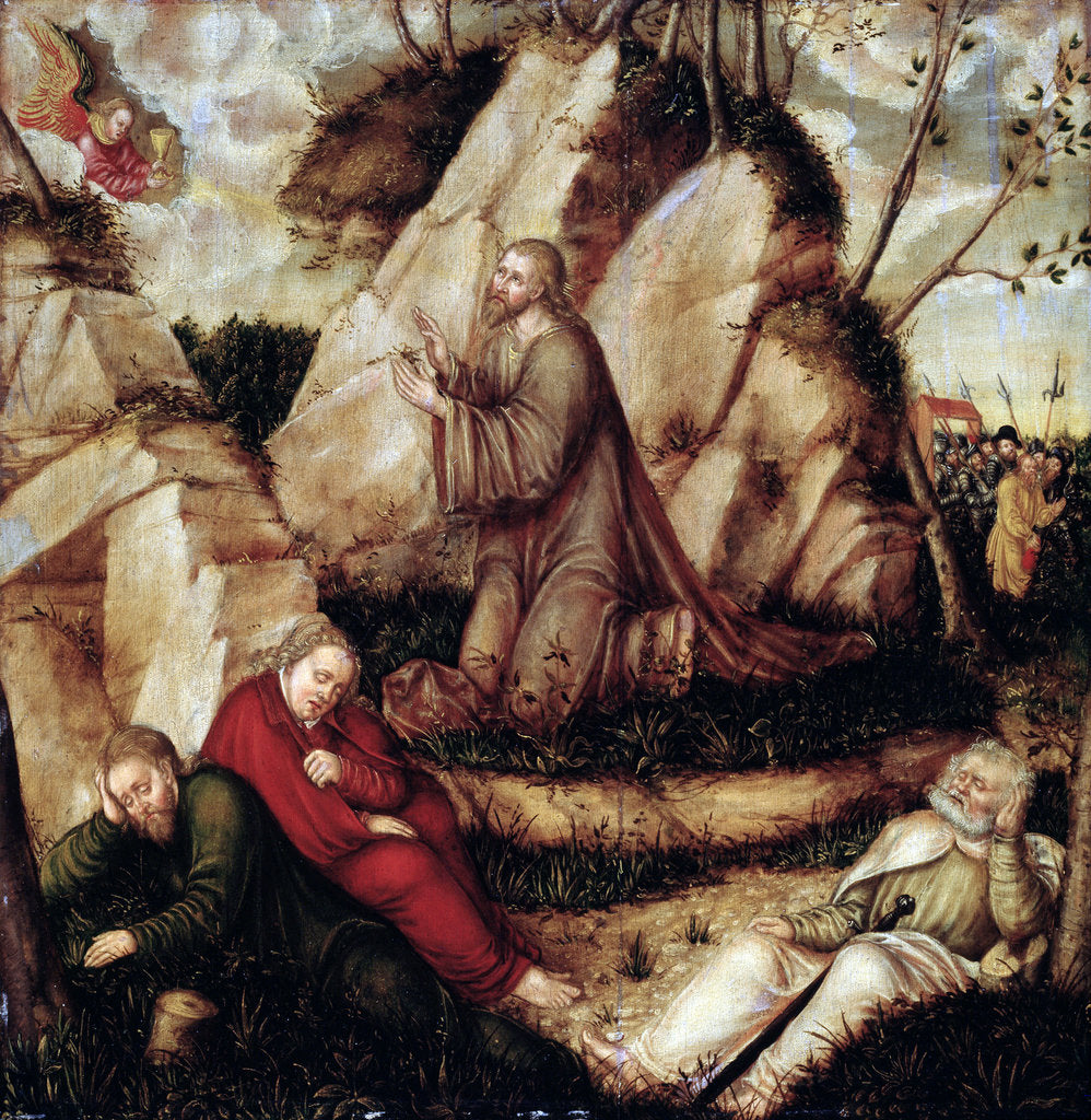 Detail of The Agony in the Garden by Anonymous