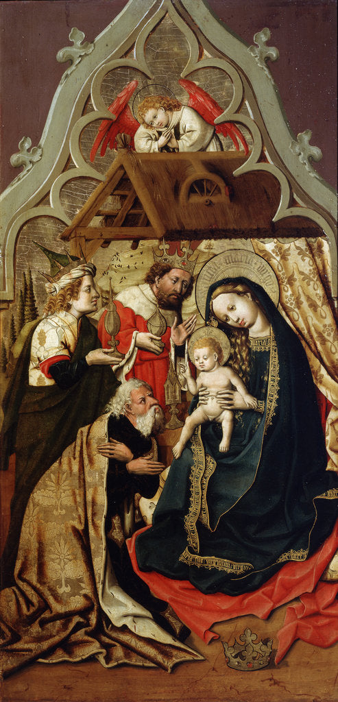 Detail of The Adoration of the Magi, c1440 by Anonymous