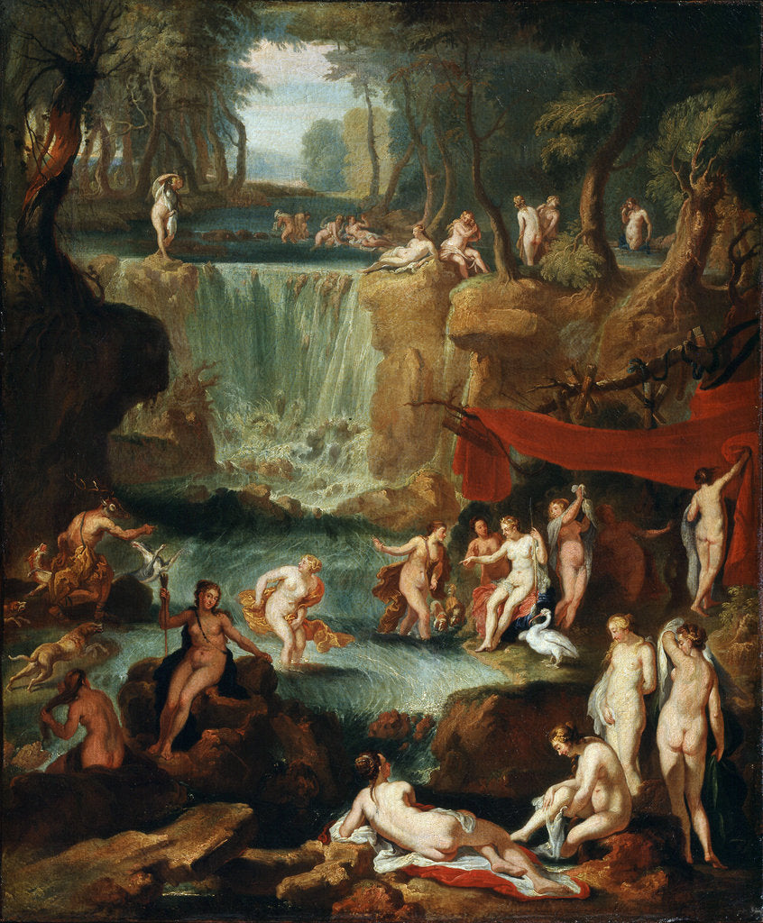 Detail of Diana and Actaeon, 1743 by Anonymous