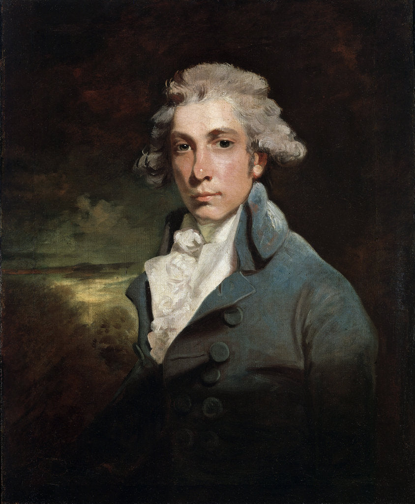 Detail of Portrait of the playwright and Whig statesman Richard Brinsley Sheridan, by Anonymous