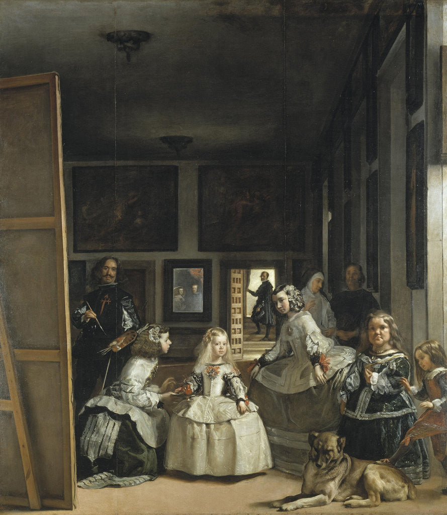Detail of The Maids of Honour (Las Meninas) by Velazquez Diego