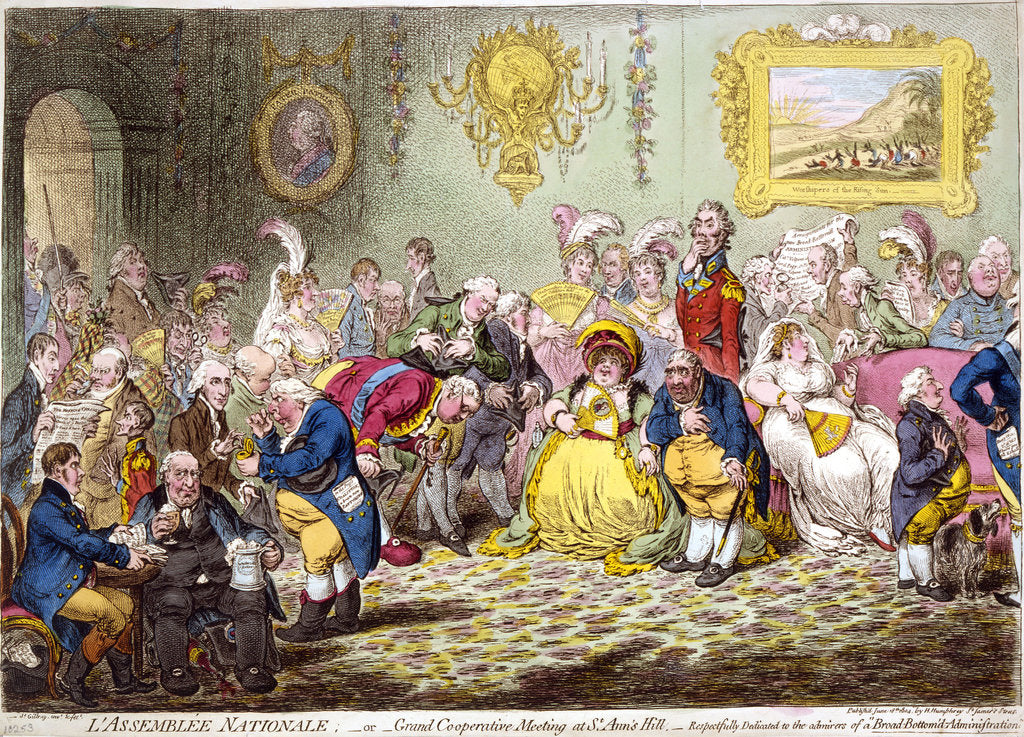 Detail of LAssemblée Nationale, 1804 by Anonymous