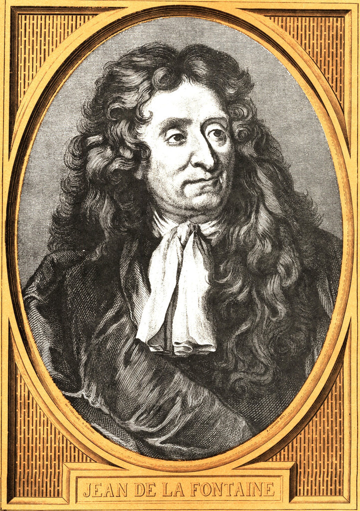 Detail of Jean de La Fontaine, 19th century by Anonymous