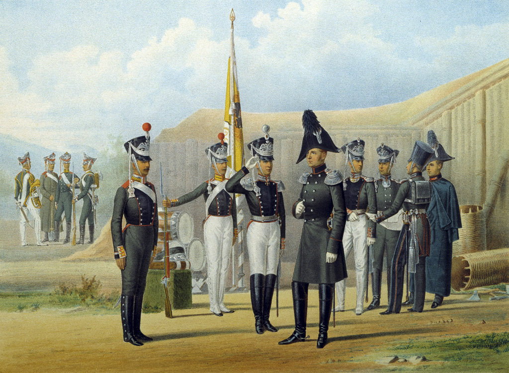Detail of Imperial Life-Guards Sapper Battalion, 1812 by Anonymous