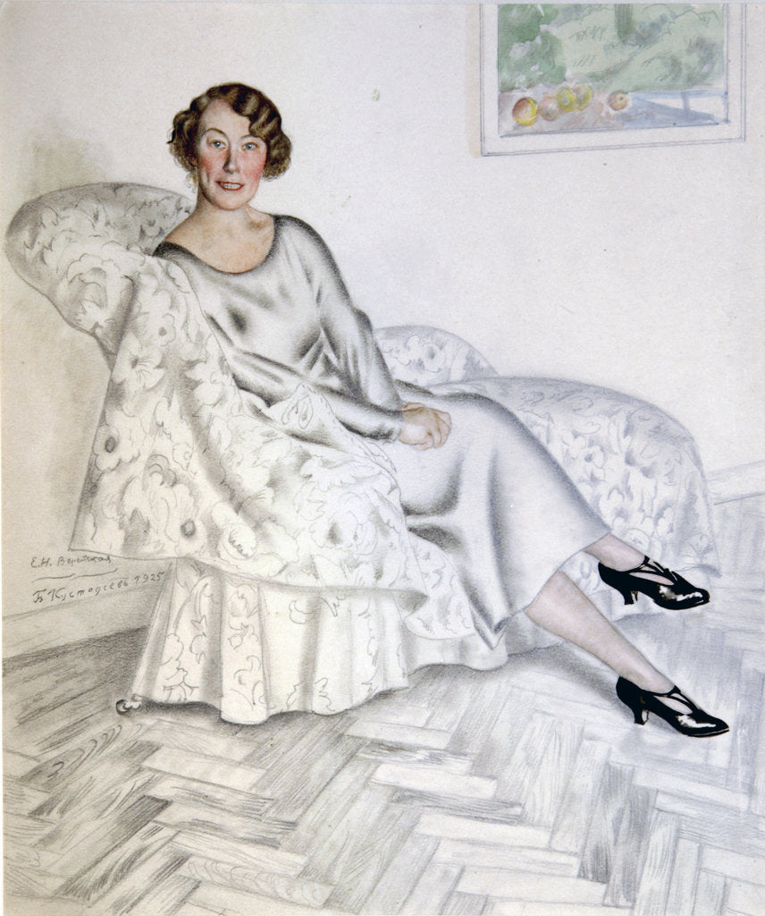 Detail of Lady in Interior, 1925 by Anonymous