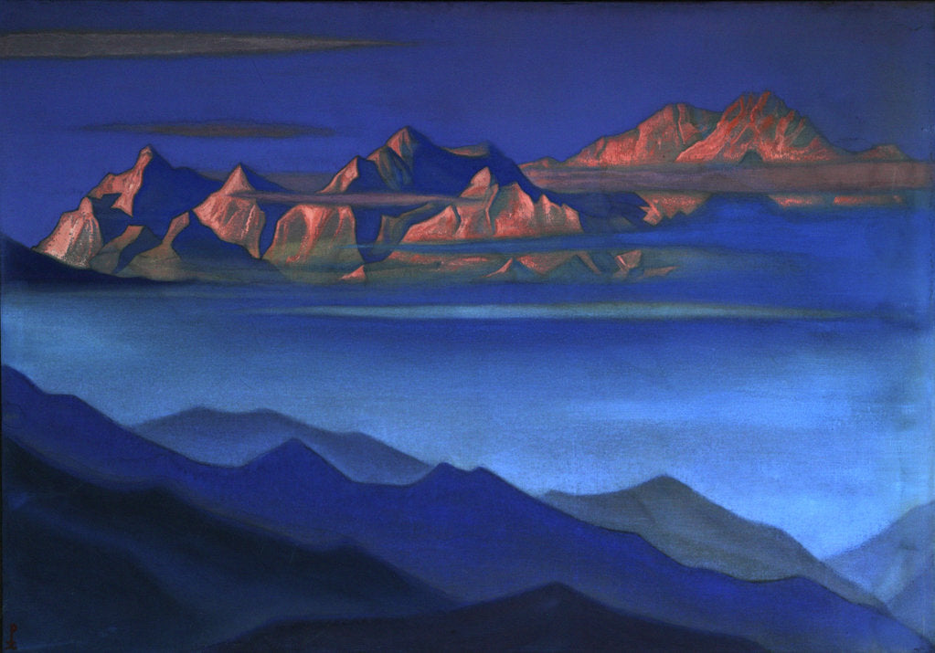 Detail of Kangchenjunga, 1944 by Anonymous