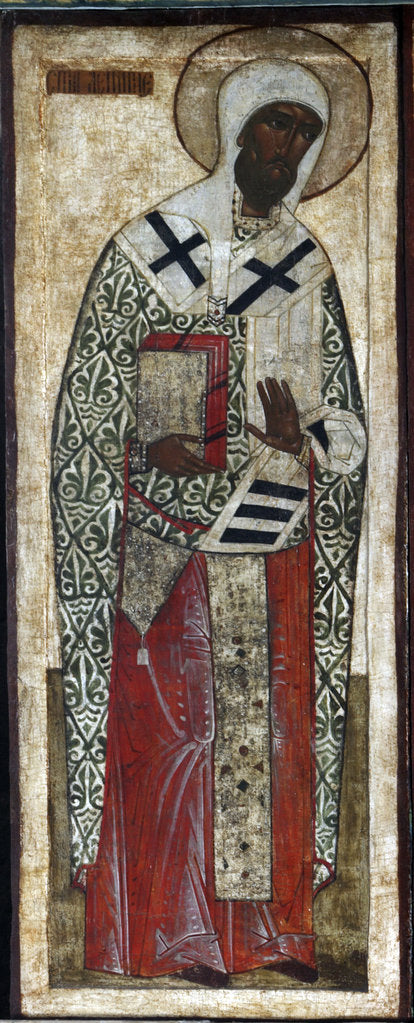 Detail of Saint Leontius of Rostov, 16th century by Anonymous