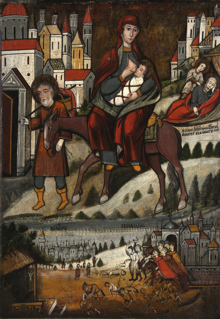 Detail of The Flight into Egypt, early 17th century by Anonymous