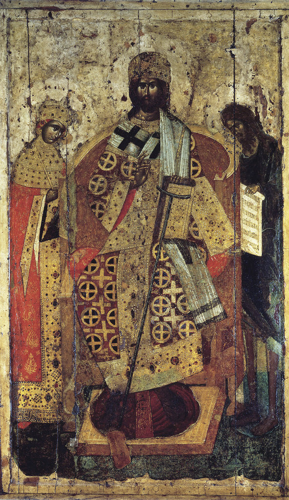Detail of The King of Kings (Upon the right Hand did Stand the), 14th century by Anonymous