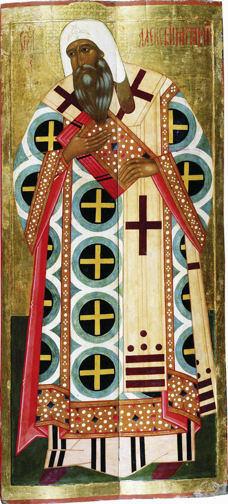 Detail of Saint Metropolit Alexius, c1580 by Anonymous