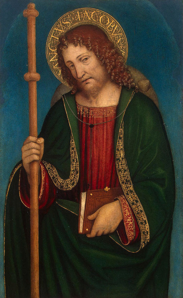 Detail of Saint James the Elder, c1500 by Anonymous