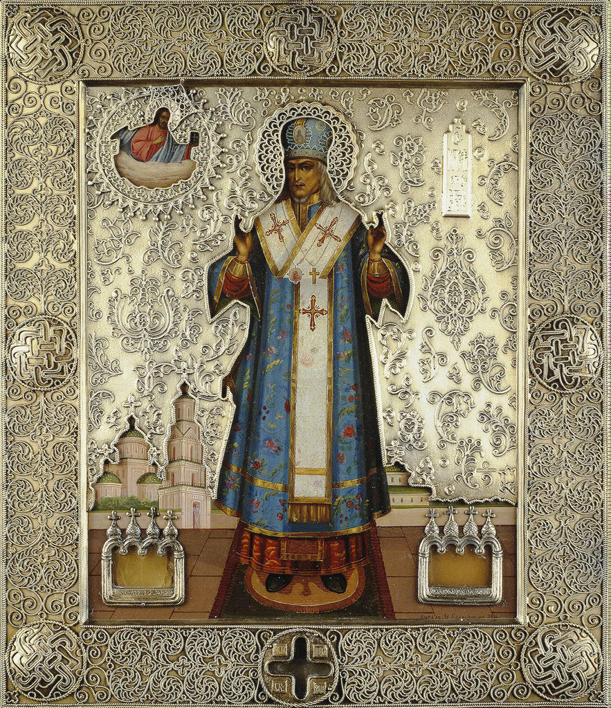 Detail of Saint Joasaph of Belgorod, 1911 by Anonymous