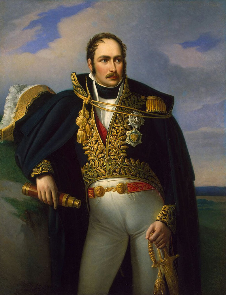 Detail of Eugène de Beauharnais (1781?1824), 1830-1833 by Anonymous