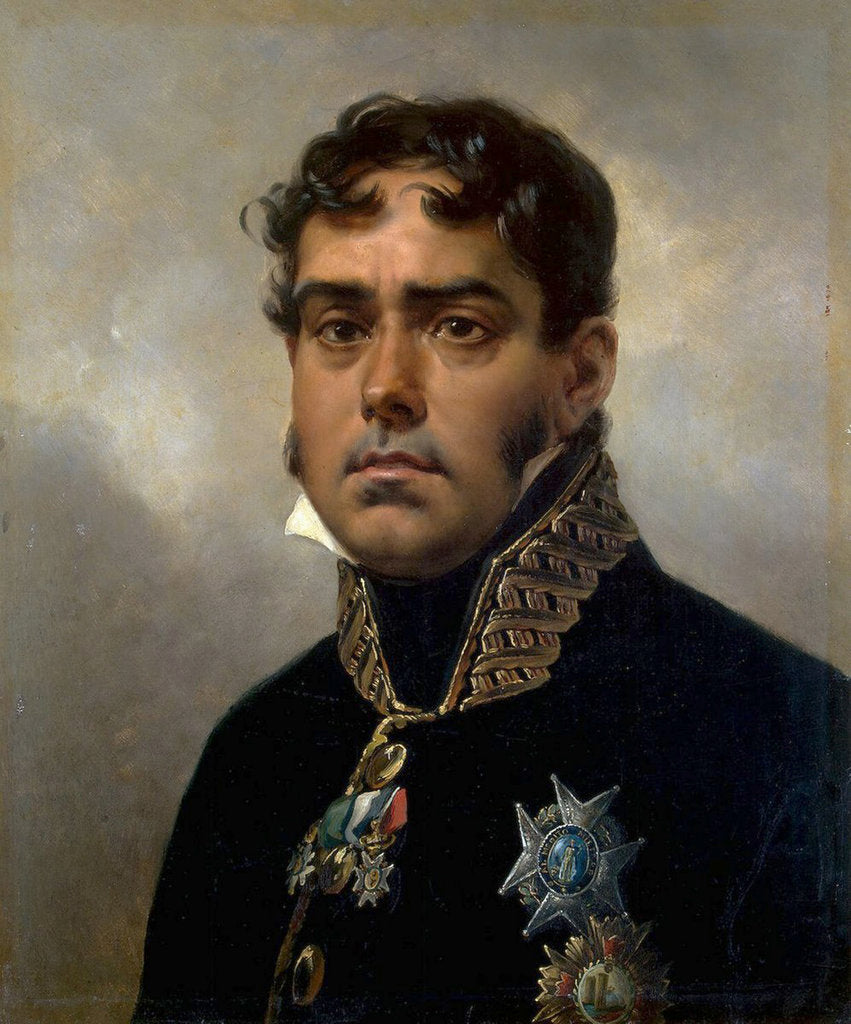 Detail of Portrait of General Pablo Morillo y Morillo, 1820-1822 by Anonymous