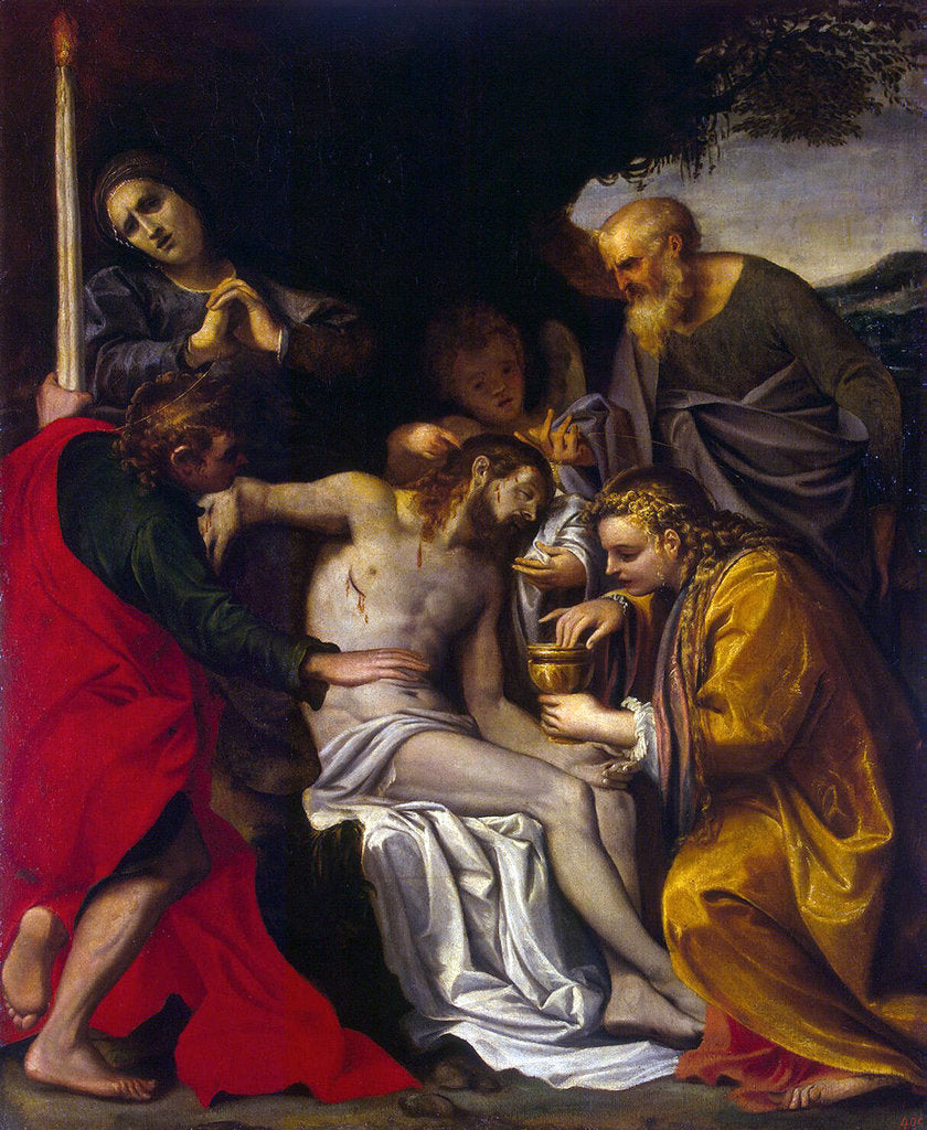 Detail of The Lamentation over Christ, c1586 by Anonymous