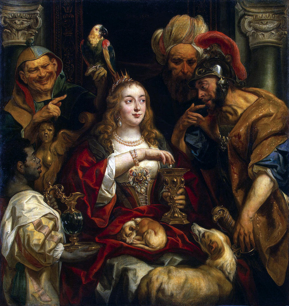 Detail of Cleopatras Feast, 1653 by Anonymous