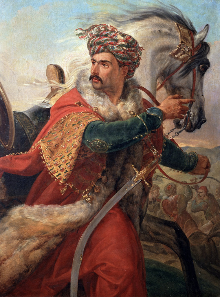 Detail of Mameluke, late 1830s by Horace Vernet