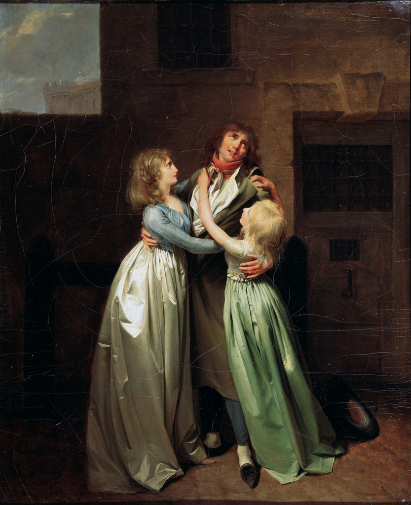 A Mournful Parting, 1780s by Louis Leopold Boilly
