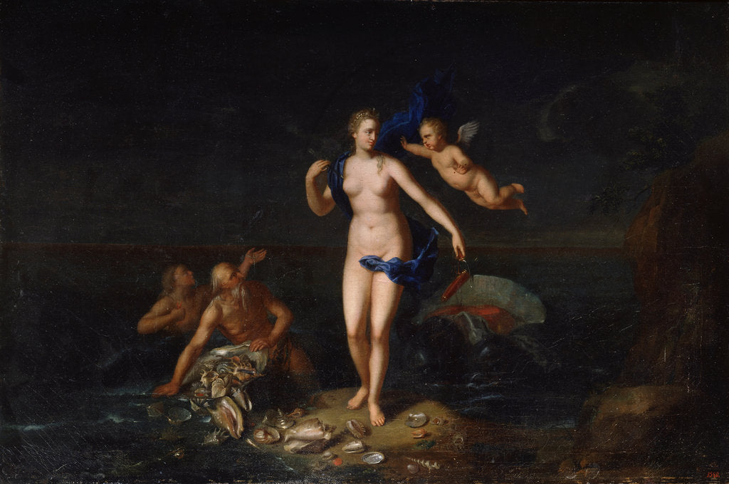 Detail of The Birth of Venus, 1729. by Dutch Master