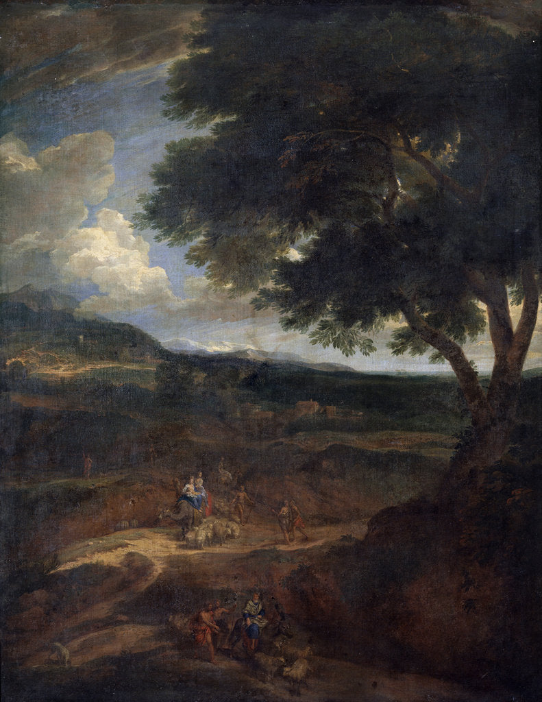 Detail of Jacobs Return, 17th or early 18th century by Cornelis Huysmans