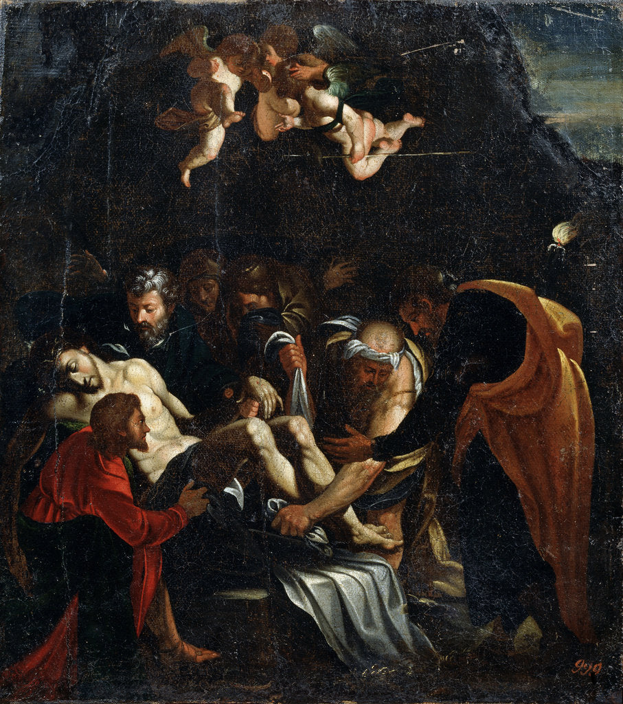 Detail of The Descent from the Cross, 16th century. by Marcello Venusti