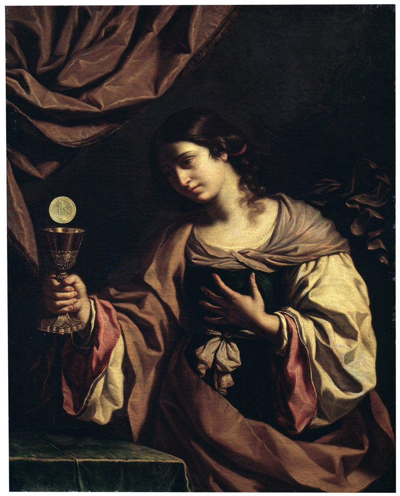 Detail of Allegory of the Faith, early 1630s. by Guercino