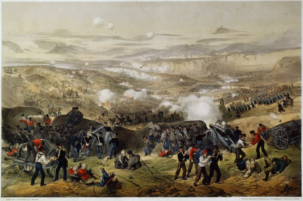 Detail of The Battle of Inkerman on November 5, 1854, 1855. by Andrew Maclure