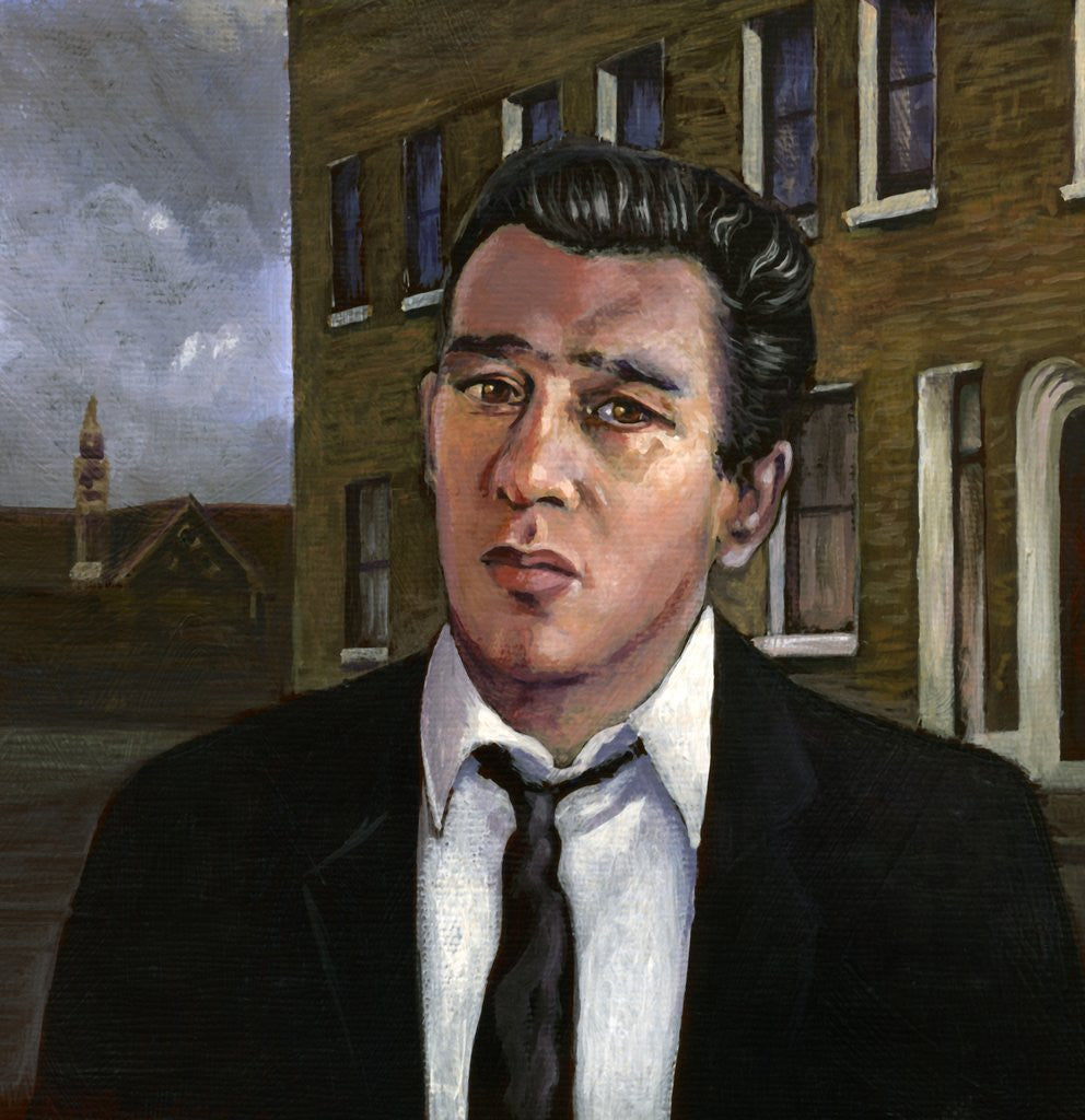 Detail of Reggie Kray by Karen Humpage