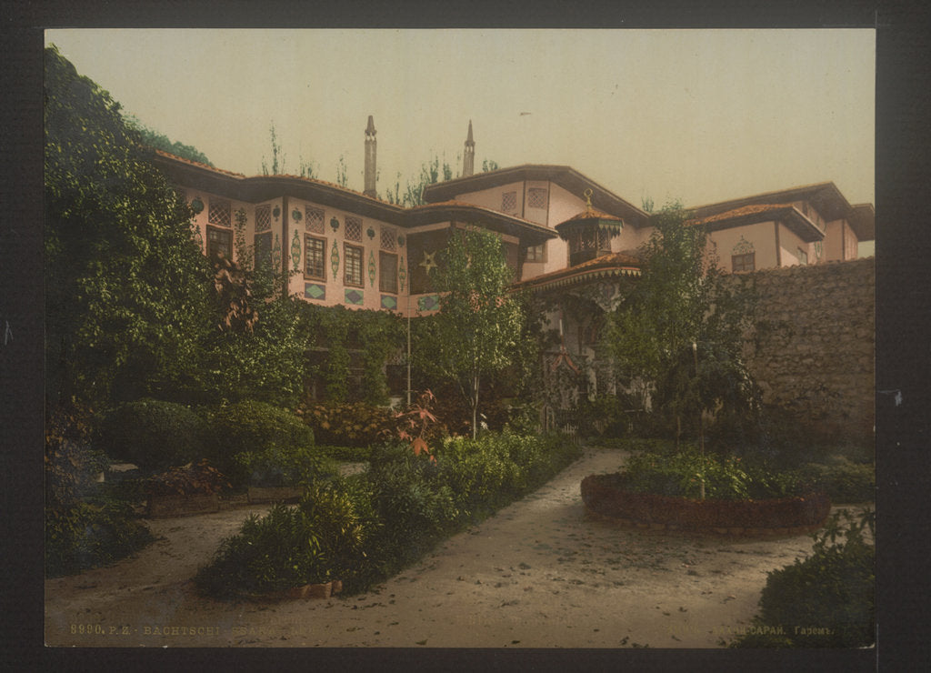 Detail of The Khans Palace in Bakhchisaray, 1890-1900 by Anonymous