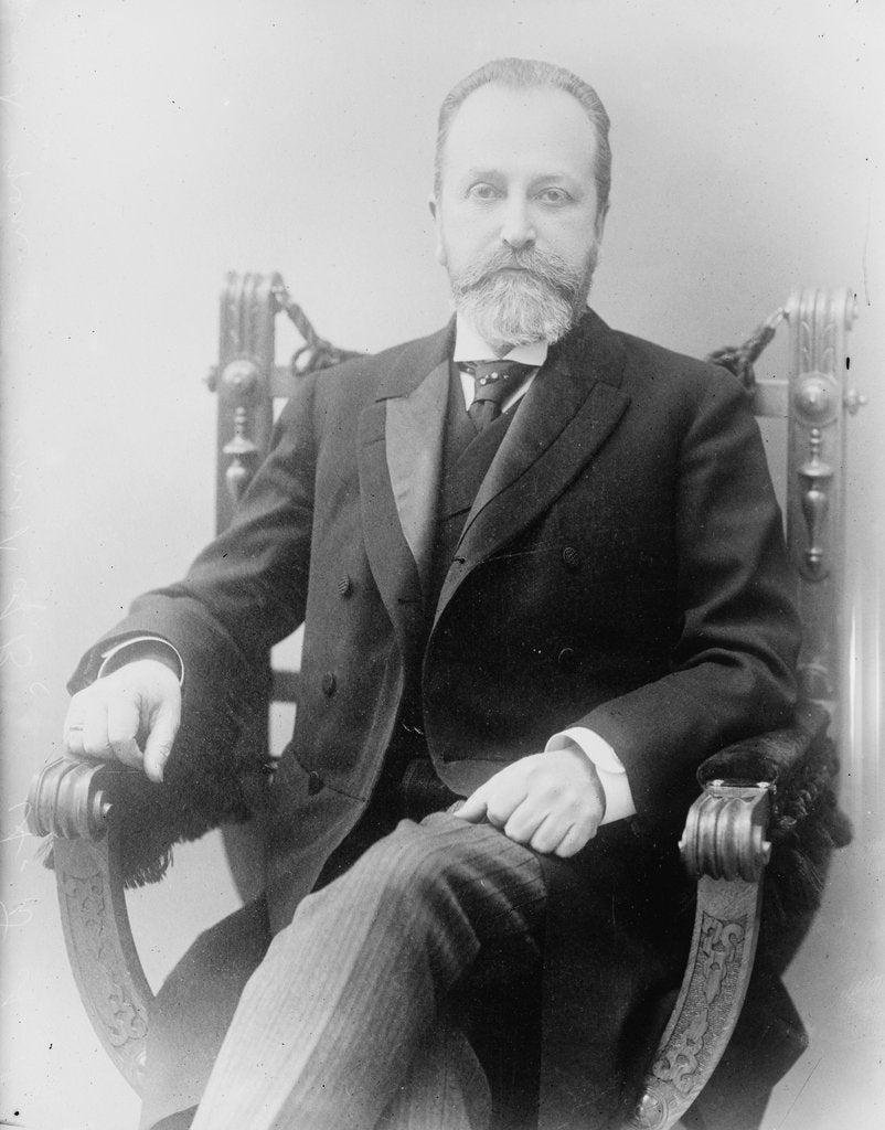 Detail of Count Vladimir Nikolayevich Kokovtsov (1853?1943), c. 1913 by Anonymous