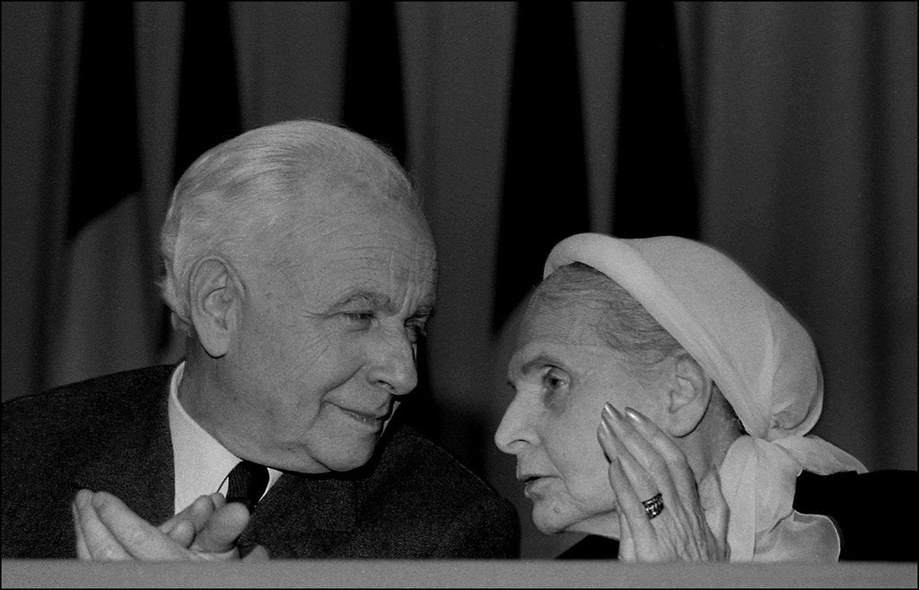 Detail of Elsa Triolet and Louis Aragon, 1960s by Anonymous
