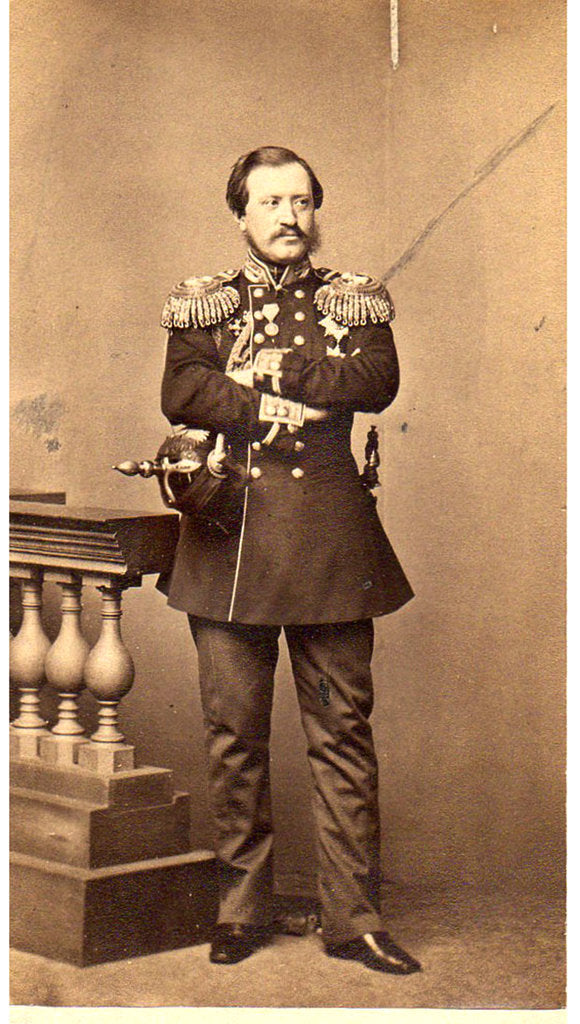 Detail of Portrait of Count Pavel Nikolayevich Ignatiev, 1860s by Anonymous
