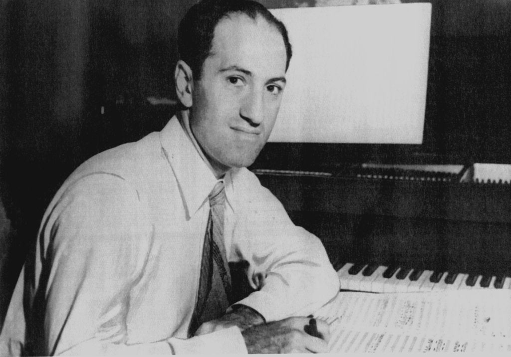 Detail of Portrait of the Composer George Gershwin, 1937 by Anonymous