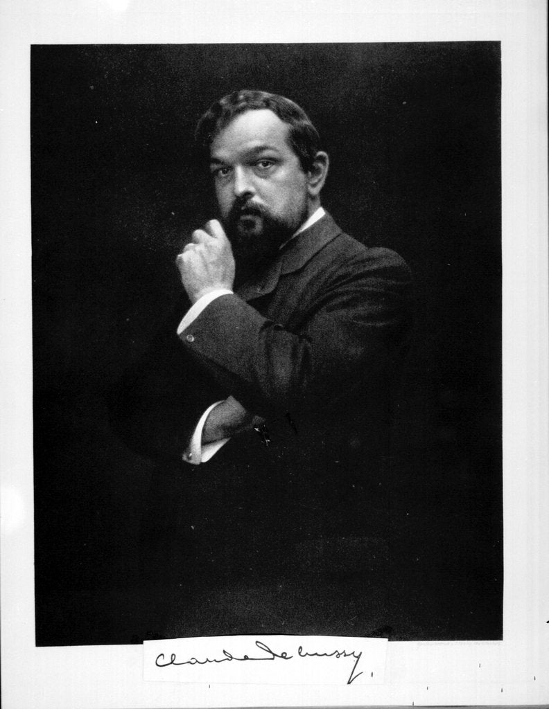 Detail of Portrait of the composer Claude Debussy, 1900s by Anonymous