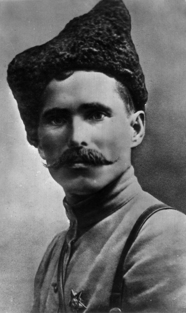 Detail of Vasily Ivanovich Chapayev by Anonymous