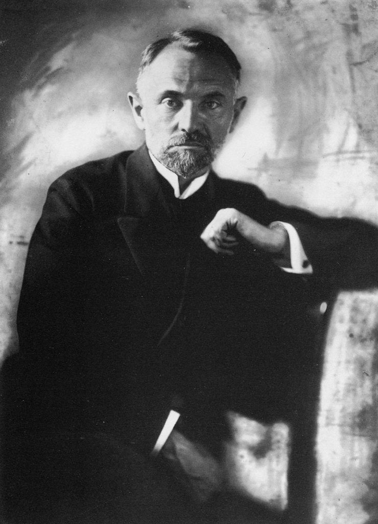 Detail of Leonid Borisovich Krasin, 1924 by Anonymous