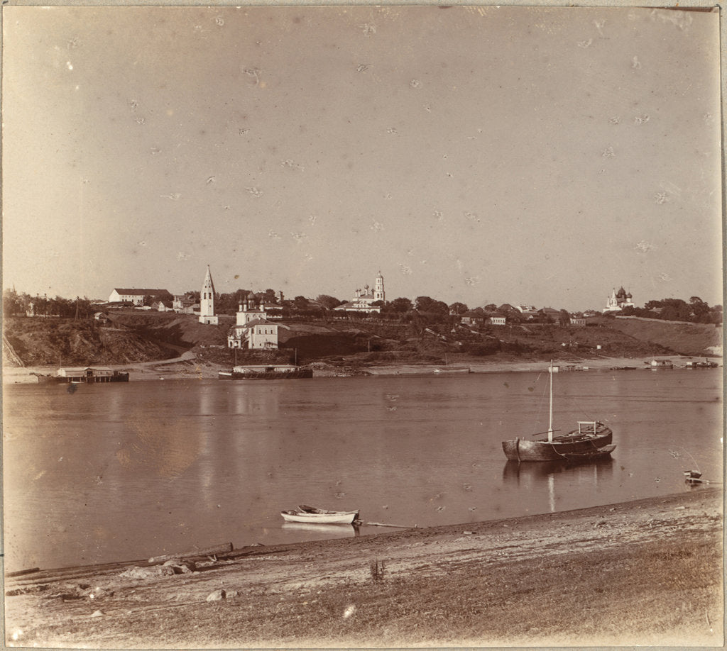 Detail of Town of Romanov. General view, 1910 by Anonymous