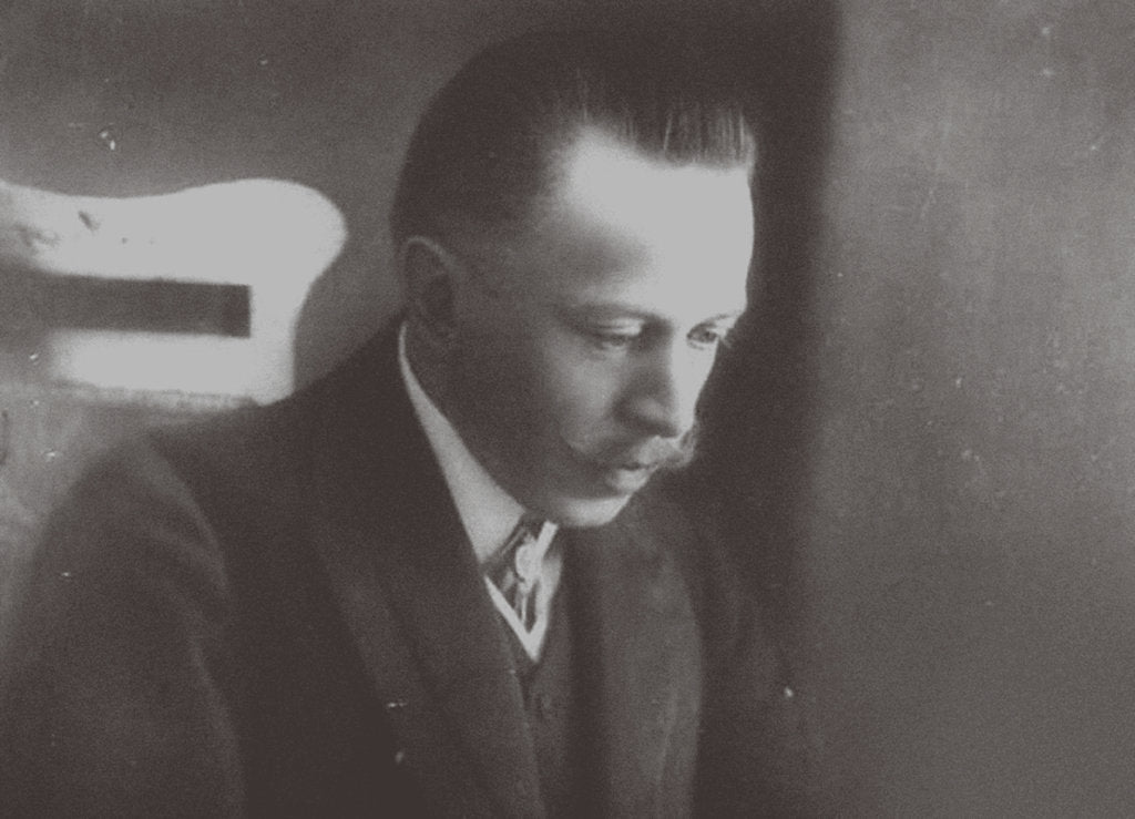 Detail of Nikolai Nikolayevich Tcherepnin, 1911-1914 by Anonymous