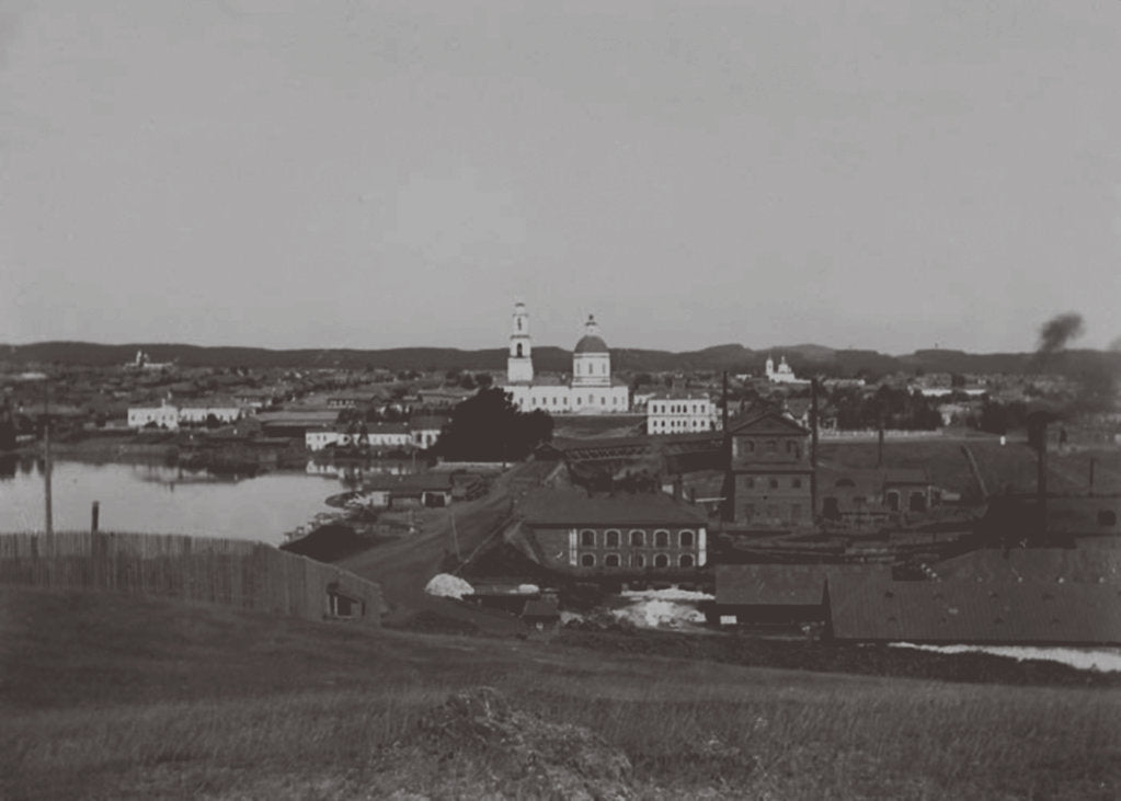 Detail of View of Sysert and Sysertsky Zavod, 1900s-1910s by Anonymous