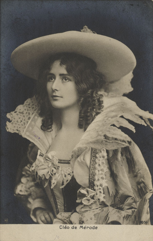 Detail of Cléo de Mérode, c. 1902 by Anonymous