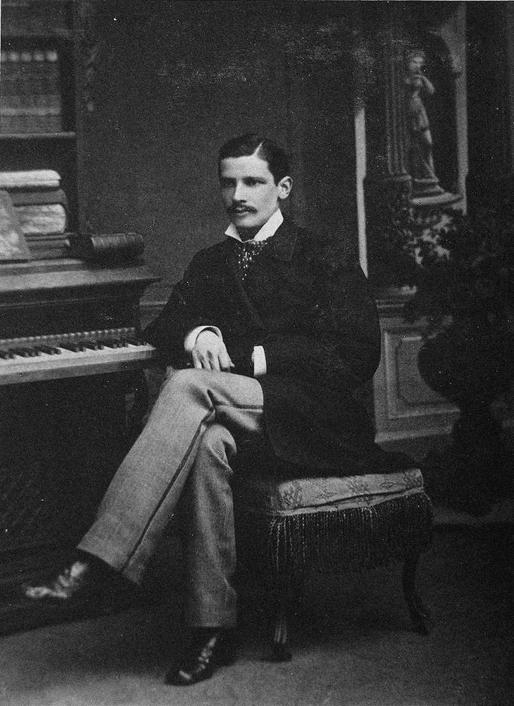 Detail of Pyotr Stolypin as a student of the Petersburg University, 1881 by Anonymous